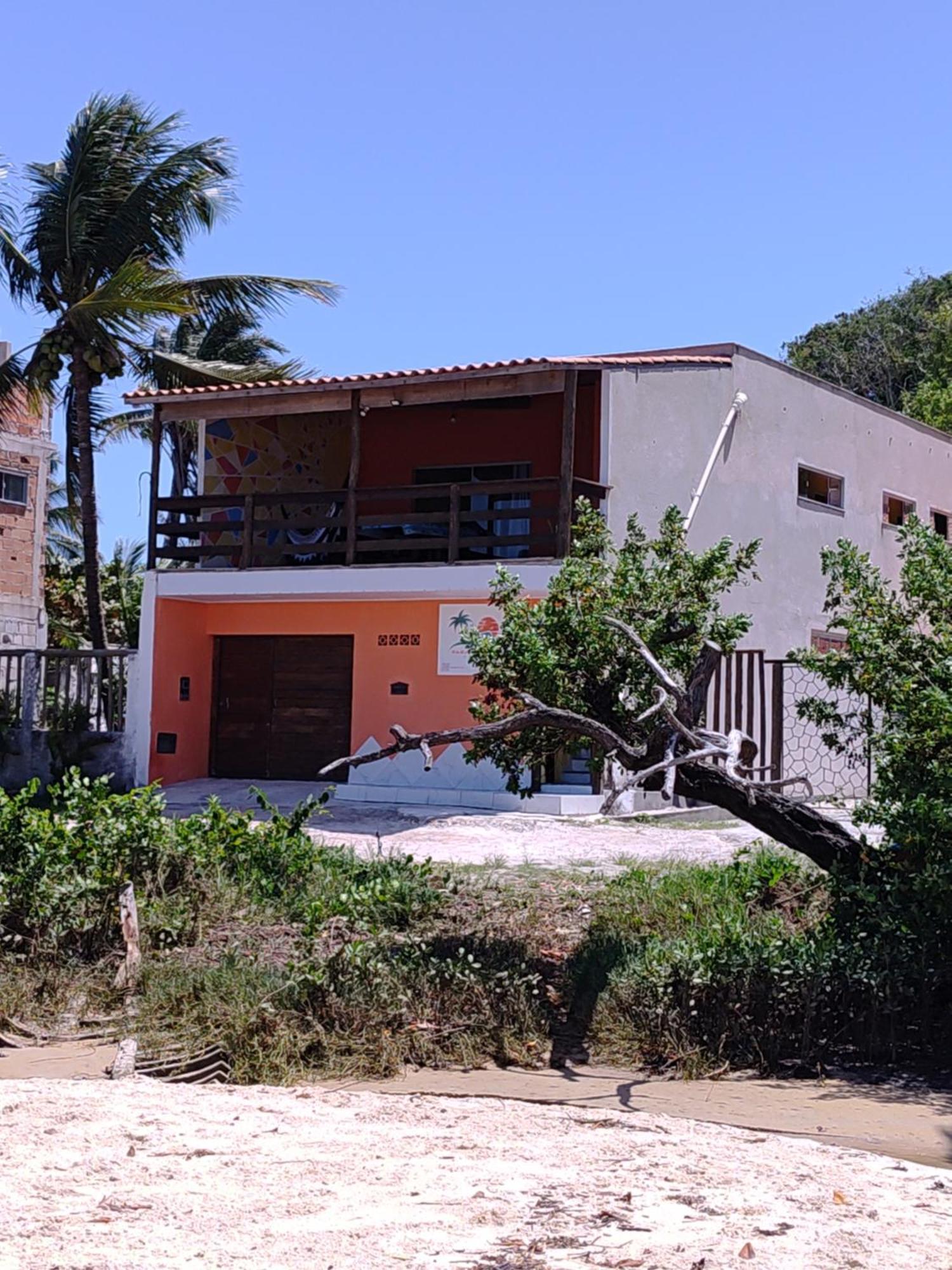 Paraiso Beach Hostel E Pousada Santa Cruz Cabrália Exterior photo