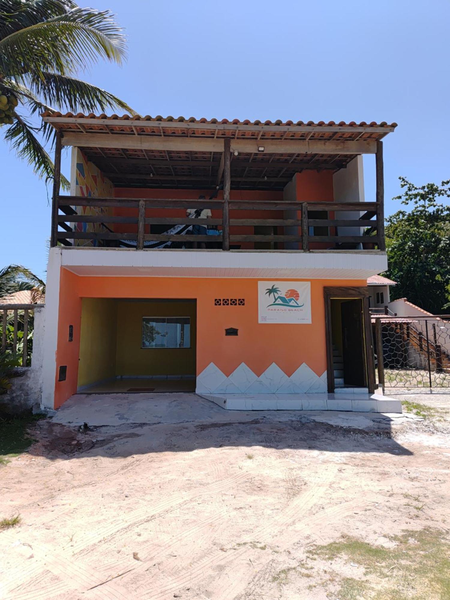 Paraiso Beach Hostel E Pousada Santa Cruz Cabrália Exterior photo